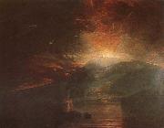 Joseph Mallord William Turner Volcano erupt Germany oil painting artist